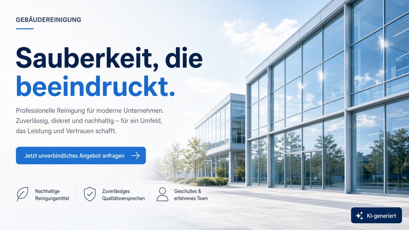 KI-Visual: Gebäudeaußenansicht